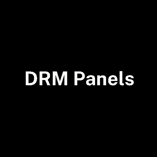 DRM Panels